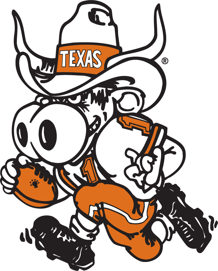 Texas Longhorns 1983-2004 Mascot Logo t shirts iron on transfers